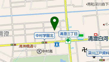 公文式清澄教室の地図画像