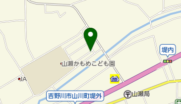 公文式山川教室の地図画像