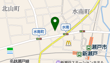 公文式水南教室の地図画像