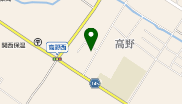 公文式栗東高野教室の地図画像