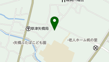 公文式草津矢橋教室の地図画像