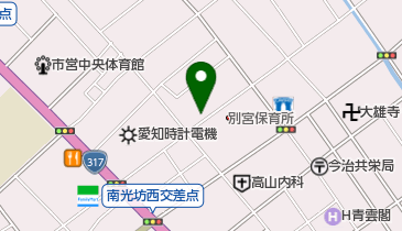 公文式今治別宮中央教室の地図画像