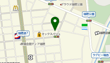 公文式みずほ公園教室の地図画像