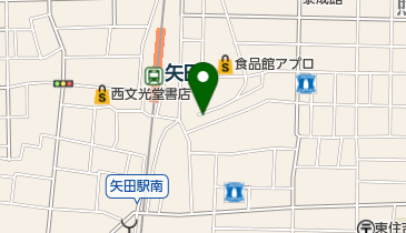 公文式矢田駅前東教室の地図画像