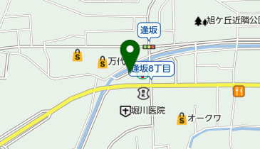 公文式二上駅北教室の地図画像