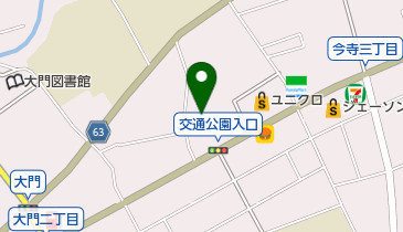 公文式大門教室の地図画像