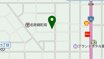 公文式名寄中央教室の地図画像