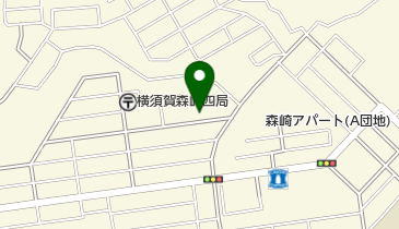 公文式森崎英語教室の地図画像