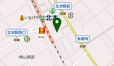 公文式北本駅前教室の地図画像