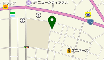 公文式根城小前教室の地図画像