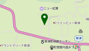 公文式草津教室の地図画像