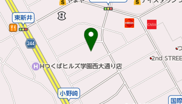 公文式竹園西教室の地図画像