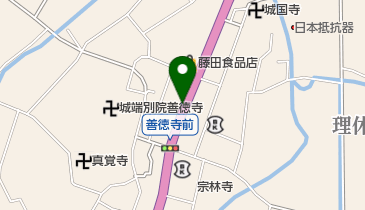 公文式城端教室の地図画像