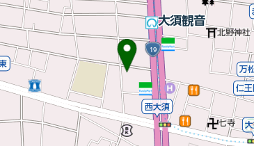 公文式大須教室の地図画像