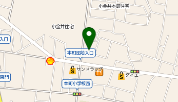 公文式稲穂神社前教室の地図画像