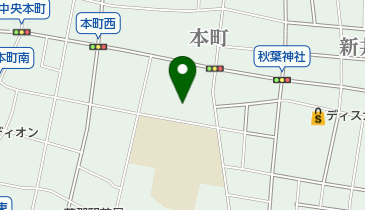 公文式蒲郡本町教室の地図画像