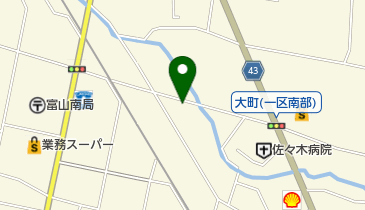 公文式大町南部教室の地図画像