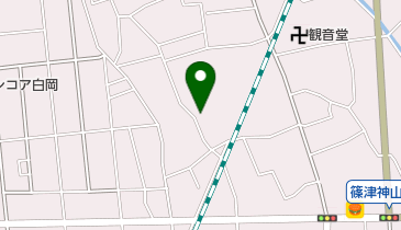 公文式篠津教室の地図画像