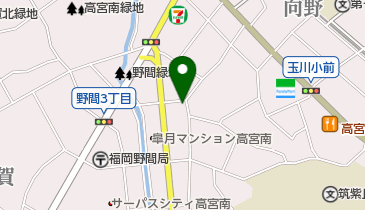 公文式野間教室の地図画像