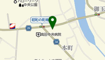 公文式高田教室の地図画像