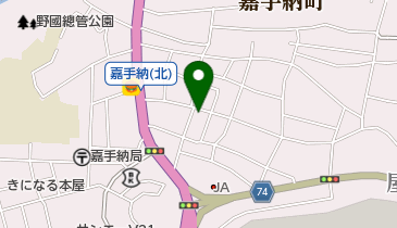 公文式嘉手納中央区教室の地図画像