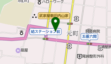 公文式大野元町教室の地図画像