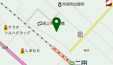 公文式二田教室の地図画像