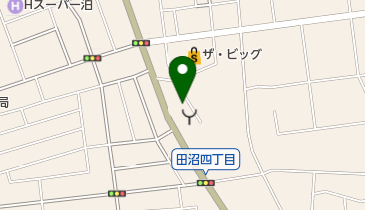 公文式田沼教室の地図画像