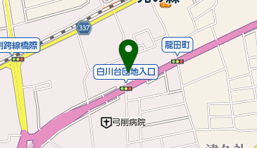 公文式竜田弓削教室の地図画像