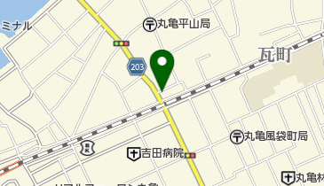 公文式丸亀城北教室の地図画像