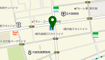 公文式南三国教室の地図画像