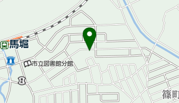 公文式篠町見晴教室の地図画像