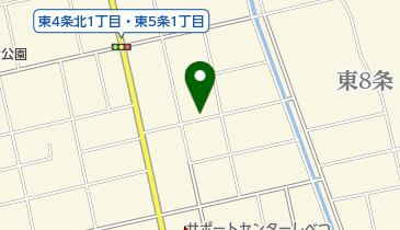 公文式士別北教室の地図画像