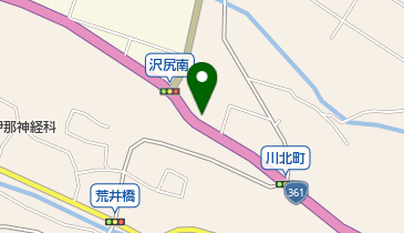 公文式川北教室の地図画像