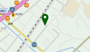 公文式取石教室の地図画像