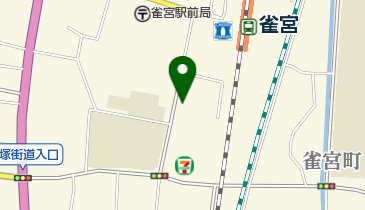 公文式雀宮中央教室の地図画像