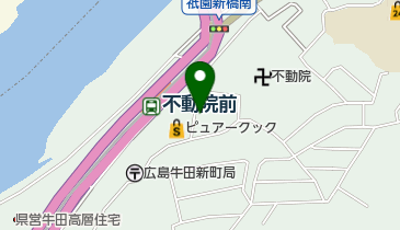 公文式不動院駅前教室の地図画像