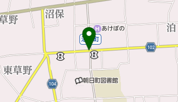 公文式中町教室の地図画像