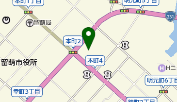 公文式留萌本町教室の地図画像