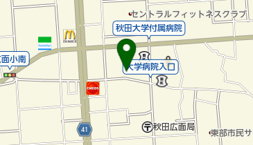 公文式広面東町教室の地図画像
