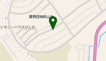 公文式萩山台南教室の地図画像