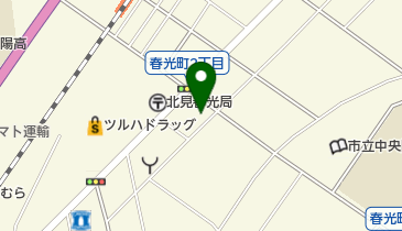 公文式春光町教室の地図画像