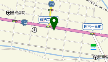 公文式佐古駅前教室の地図画像