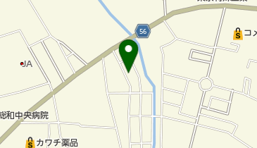 公文式駒羽根教室の地図画像