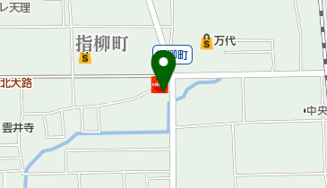 公文式指柳町教室の地図画像
