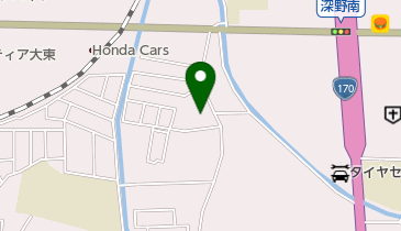 公文式大東平野屋教室の地図画像