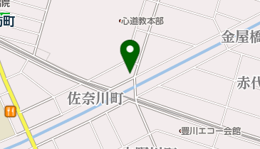 公文式金屋教室の地図画像