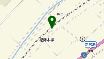 公文式新宮佐野教室の地図画像