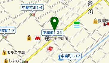 公文式室蘭中島教室の地図画像