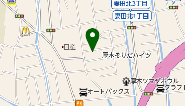 公文式妻田北教室の地図画像